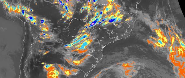 29/11/2017 22h30 UTC Fonte: GOES - INPE/CPTEC. 2.5 Análise através de dados METAR dos aeroportos mais próximos Os horários das observações estão em Horário Zulu (para horário local, subtrair duas horas do horário da tabela).