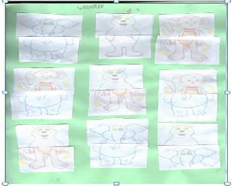 de atenção da criança. Figura 7. Solução de um aluno que repete as combinações dos animais. Fonte: Oliveira e Evangelista, 2014.