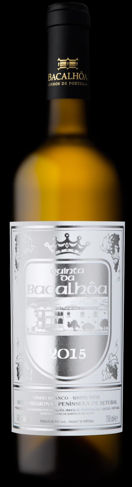 Bacalhôa Quinta da Bacalhôa Branco Península de Setúbal 10 a 12ºC 14,0% vol Sémillon, Alvarinho e