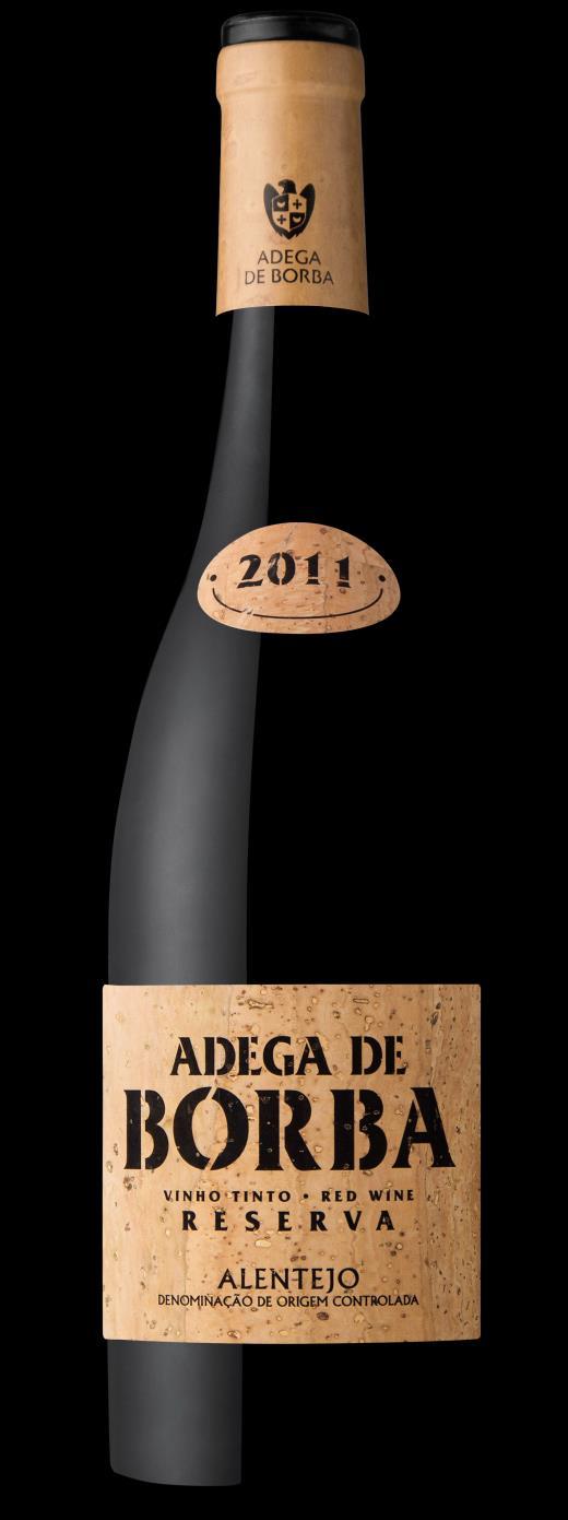 Adega Cooperativa de Borba Adega de Borba Reserva Borba Alentejo D.O.C. 16 a 17ºC 14,0% vol Aragonez, Trincadeira, Castelão e Alicante Bouschet Decanter W.