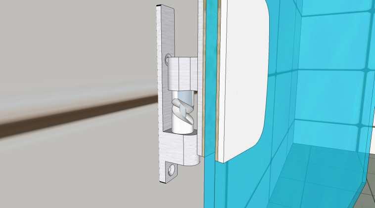 PASSO 11 Após encaixada a porta com as