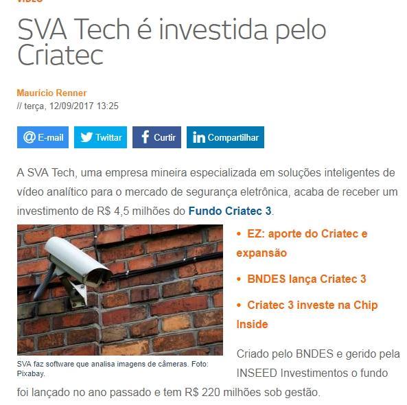 Ex. empresa de IoT apoiada pelo Criatec