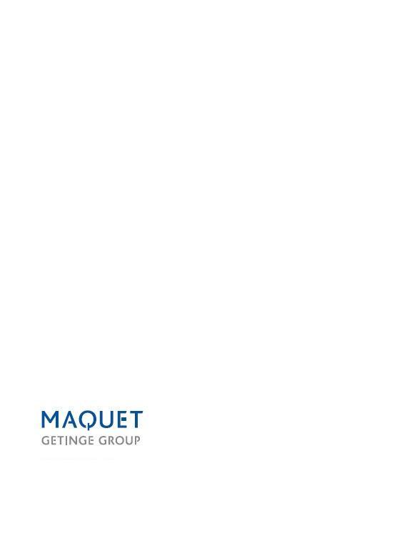 MAQUET GmbH & Co. KG Kehler Straße 31 D-76437 Rastatt, Alemanha Telefone: +49 (0) 7222 932-376 Fax: +49 (0) 7222 932-885 variop@maquet.de www.maquet.com Para contato local: Visite nosso website www.
