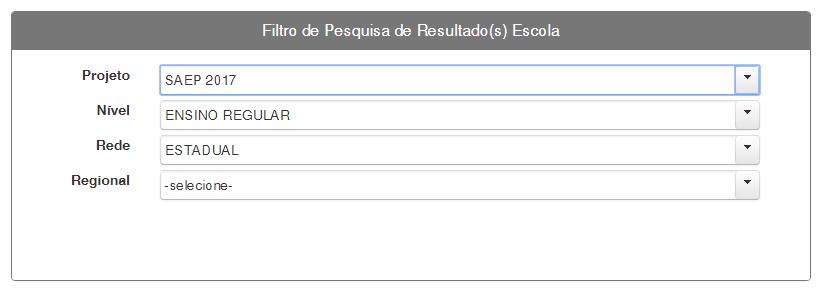 2º) Selecione a NRE e as opções que serão exibidas subsequentemente.