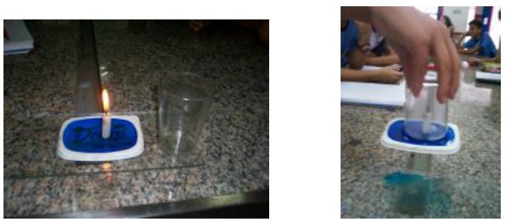07) Observe os fatos abaixo: I) Uma pedra de naftalina deixada no armário. II) Uma vasilha com água deixada no freezer. III) Uma vasilha com água deixada no sol.