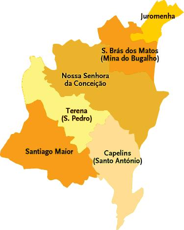 Enquadramento Territorial O Concelho de Alandroal situa-se a Sul do País, no Distrito de Évora, integrando em termos mais vastos a sub-região do Alentejo Central.