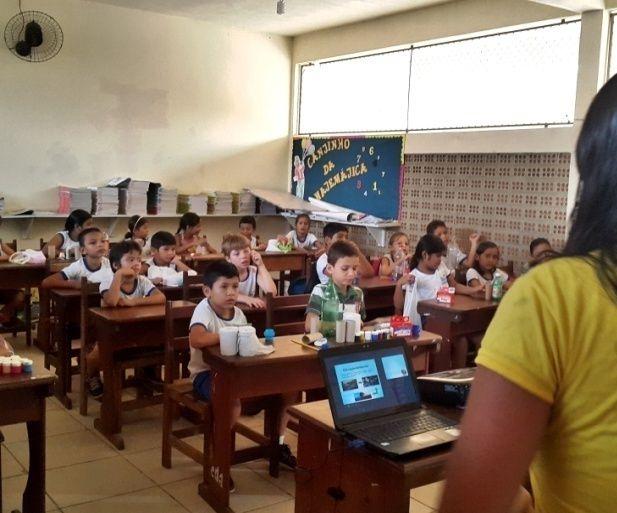 METODOLOGIA O trabalho foi desenvolvido em uma escola infantil, rede pública, no município de Santarém PA, no período de março a abril de 2017.