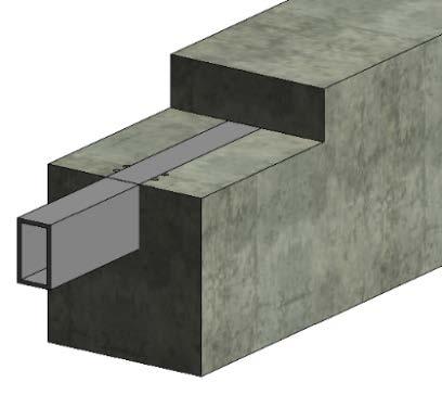 PCI (PRECAST..., 2010). A resistência do concreto é calculada de acordo com a Equação (1). 0,85 fcdble Vc = e 1+ 3, 6 l Onde: e Eq.
