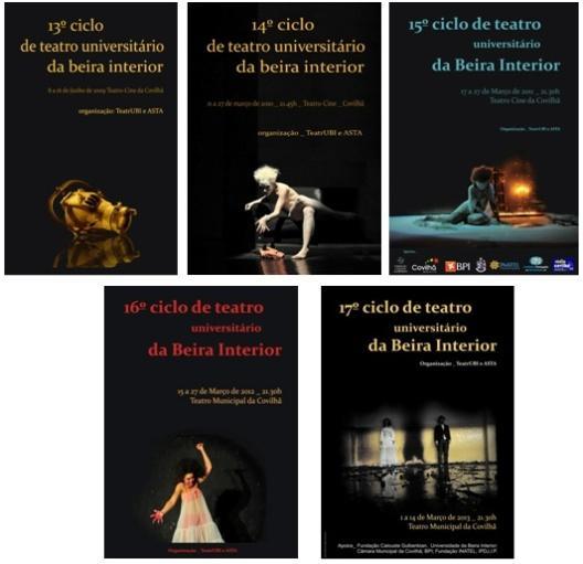 - O Ciclo de Teatro Universitário da Beira Interior, certame que conta já com dezassete edições, sendo o único festival do