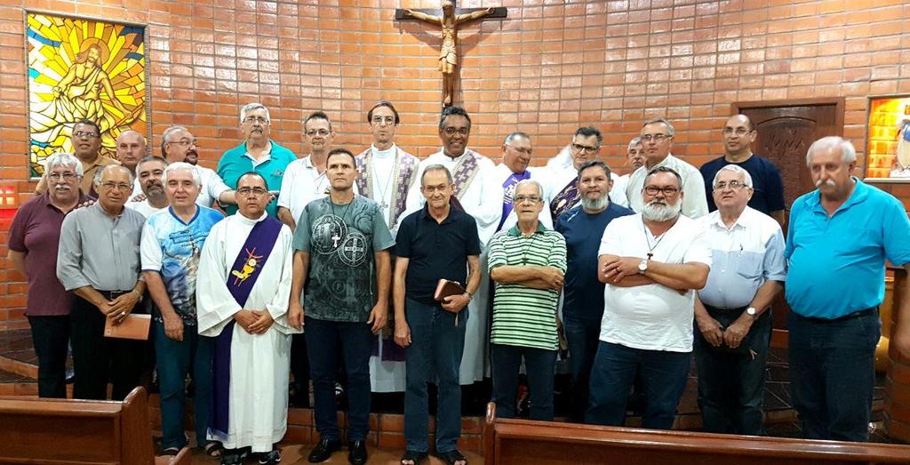 Assessoria de Comunicação. A reunião está sendo realizada no Centro de Treinamento Maromba, de Manaus, Amazonas, e teve início com a Oração das Laudes.
