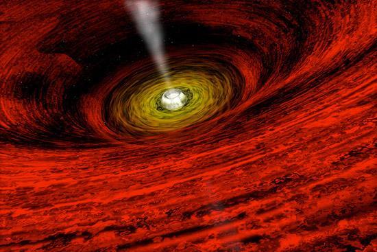 A Energia dos AGNs A energia dos AGNs vem da acreção de matéria ao Buraco Negro central: transformação de energia potencial gravitacional