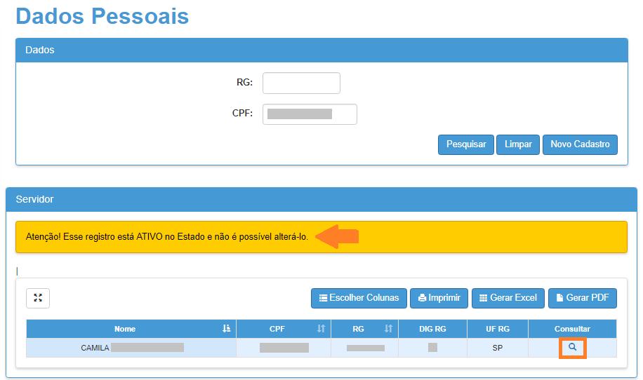 Passo 5 Será necessário selecionar um motivo tanto para