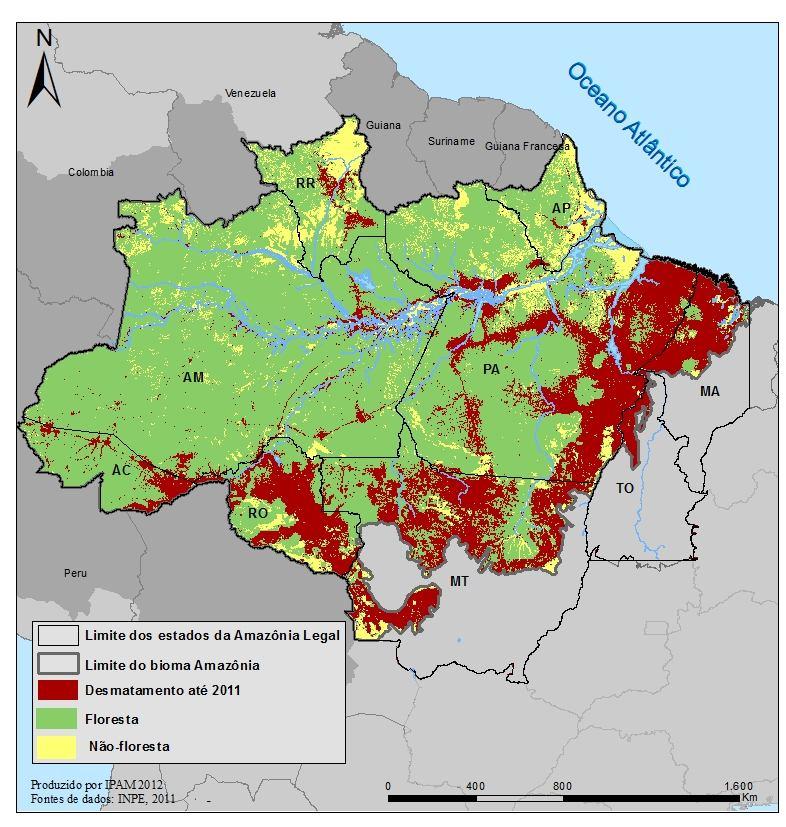 Municípios e a gestão território questões a partir da experiência do IBAM na Amazônia Desmatamento -