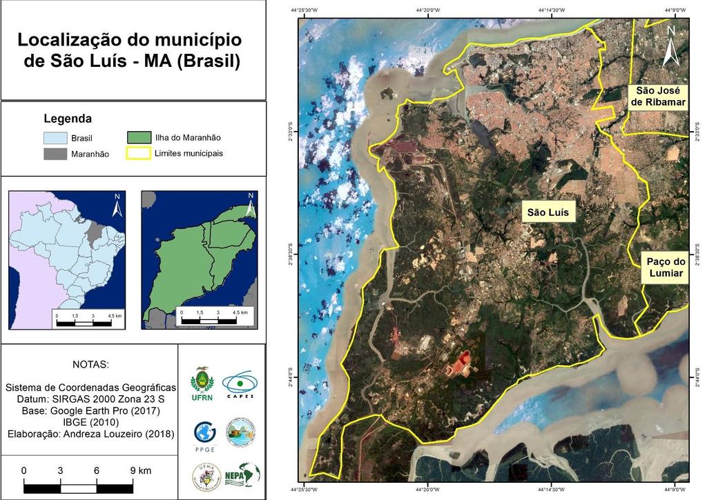 23 Mapa 01 - Localização do município de São Luís
