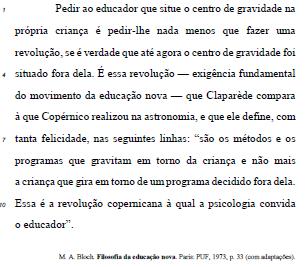 Com relação às ideias do texto CB1A1BBB e aos seus aspectos linguísticos, julgue o item a seguir.