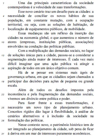 Vanessa Fernandes Correa e Mauro Sérgio Procópio Calliari. As transformações da cidade contemporânea. In: Preservando o patrimônio histórico um manual para gestores municipais.