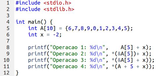 Questão 1 - a Escreva o resultado da execução do