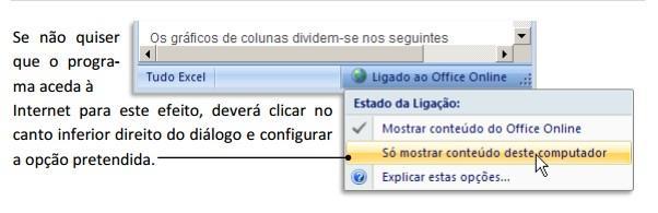 Algumas caixas de diálogo, como esta, têm mesmo uma hiperligação para ajuda específica da unção escolhida (SOMA, neste caso).