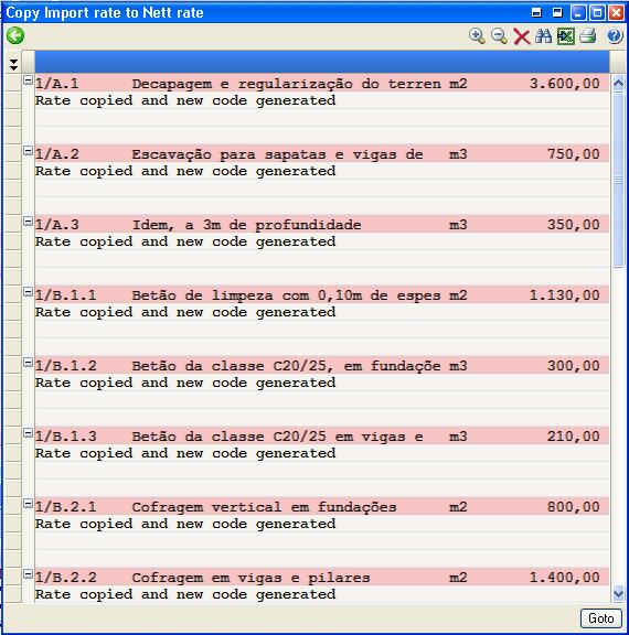 No caso de não aparecer preenchida a descrição do código de preço, será necessário copiar a descrição do artigo para a descrição do código de