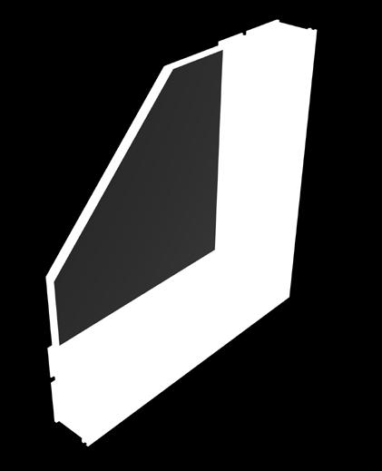 B Corte parcial horizontal x