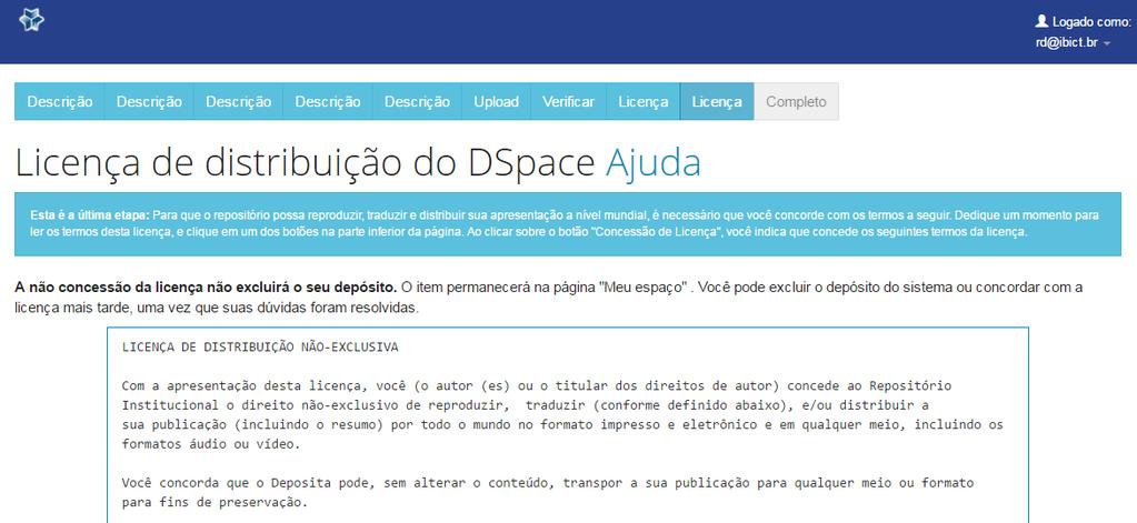 NOTA: O uso da Licença Creative Commons não é obrigatório para o depósito de obras, mas é altamente recomendado. 34.