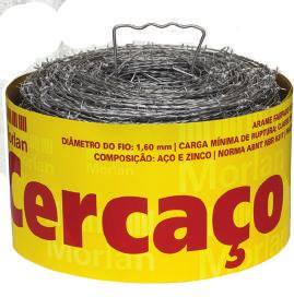 O Arae Farpado Cercaço possui altíssia resistência à ruptura, farpas cortantes e regulares que garante ua cerca perfeita.