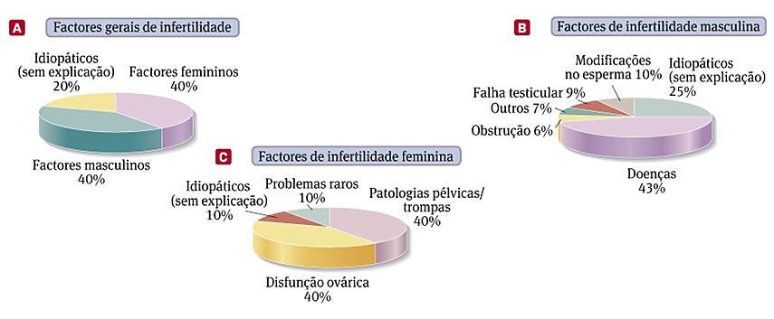 Manipulação da fertilidade Reprodução tecnicamente assistida Factores de Infertilidade A infertilidade pode dever-se a causas associadas ao homem e à mulher.
