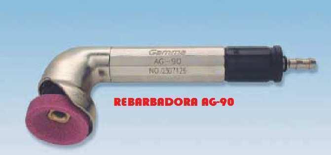 AG-90 83,00 REBARBADORA COM ANGLO DE 90 GRAUS IDEAL PARA PEQUENOS JUSTAMENTOS E PARA CORTAR EM RECORTES DIFICIL