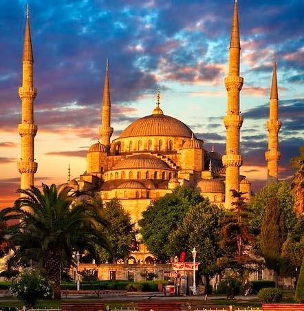 barco pelo Estreito de Bósforo em Istambul; Ingressos para a Santa Sophia, a Mesquita Azul e o Palácio Topkapi em Istambul; Ingressos para o Mausoléu de Ataturk e o Museu das Civilizações de Anatólia