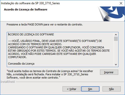 Se você conectar o computador por um cabo USB, não conecte o cabo até ser instruído a fazê-lo na tela.