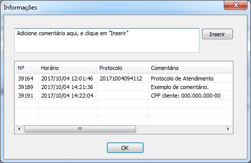 Exemplo de pop-up de Informações de gravação: Controles de reprodução de áudio de gravação: 1. Barra de andamento da reprodução do arquivo de áudio e tempo decorrido. 2.