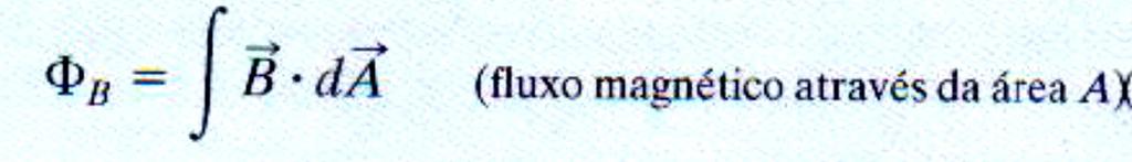 Fluxo magnético O número de linhas magnéticas que atravessam uma superfície qualquer é