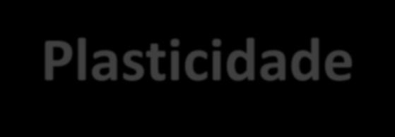 4. Plasticidade A plasticidade está relacionada à deformação permanente que ocorre nos materiais, causada pela Ruptura das Ligações interatônicas, isto é, as deformações não