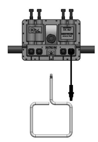 10/12 Figura 11 A aplicação do estribo deve ser perpendicular ao conector, para assim garantir a vida útil dos filetes de rosca