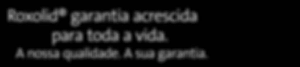 Construímos uma história de sucesso com base nesta fórmula; a garantia Roxolid acrescida para toda a vida é a nossa confirmação.