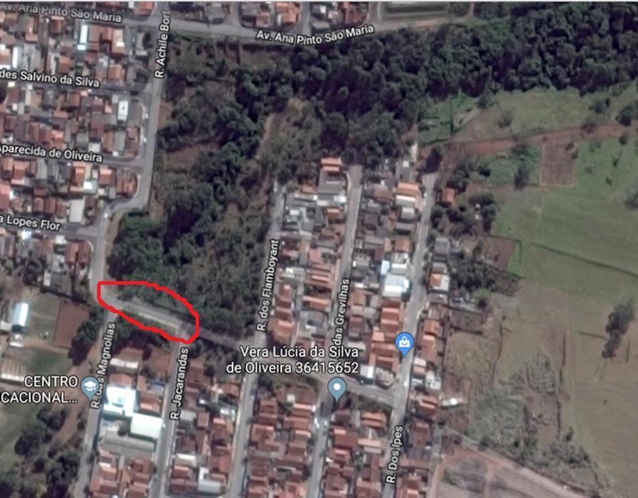 5 Figura 1 Vista aérea do trecho da travessia rua: Henrique dos Santos s/n, bairro Maria Luiza, Américo Brasiliense, em vermelho onde se encontra a aérea de estudo. Fonte: Google Maps (2018) 3.