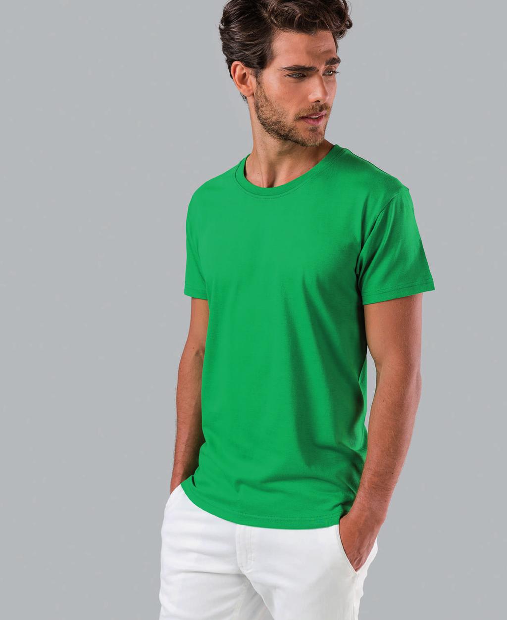 NKR t-shirt para homem 190 g/m 2 TH Clothes reverte parte das vendas da gama NKR a favor da MI.
