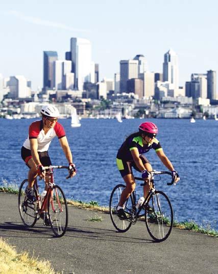 Bicicleta A Organização Mundial da Saúde apoia o uso da bicicleta no cotidiano, mesmo nos grandes centros urbanos.