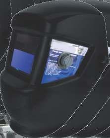 SOLDADURA MÁSCARA/CAPACETE SOLDADURA C/ AUTO-ESCURECIMENTO O capacete (máscara) de escurecimento automático protege os olhos e o rosto durante a solda contra faíscas, respingos e radiação