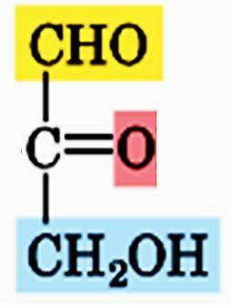 Que forma da dihidroxicetona
