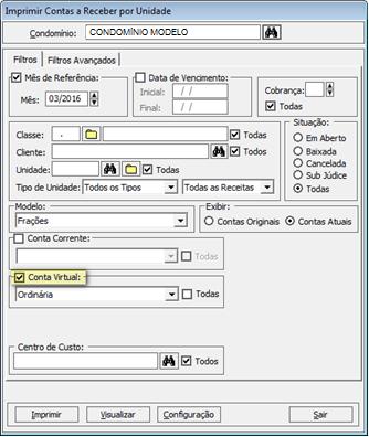 Contas a receber Relatório A Receber por unidade o Como fazer: d) Acesse o menu Relatórios > Contas > A Receber por Unidade.