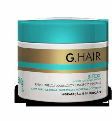 B-Tox Prolonga o efeito do tratamento antivolume e realinha a fibra capilar, reduzindo o frizz e deixando os cabelos mais suaves e macios.