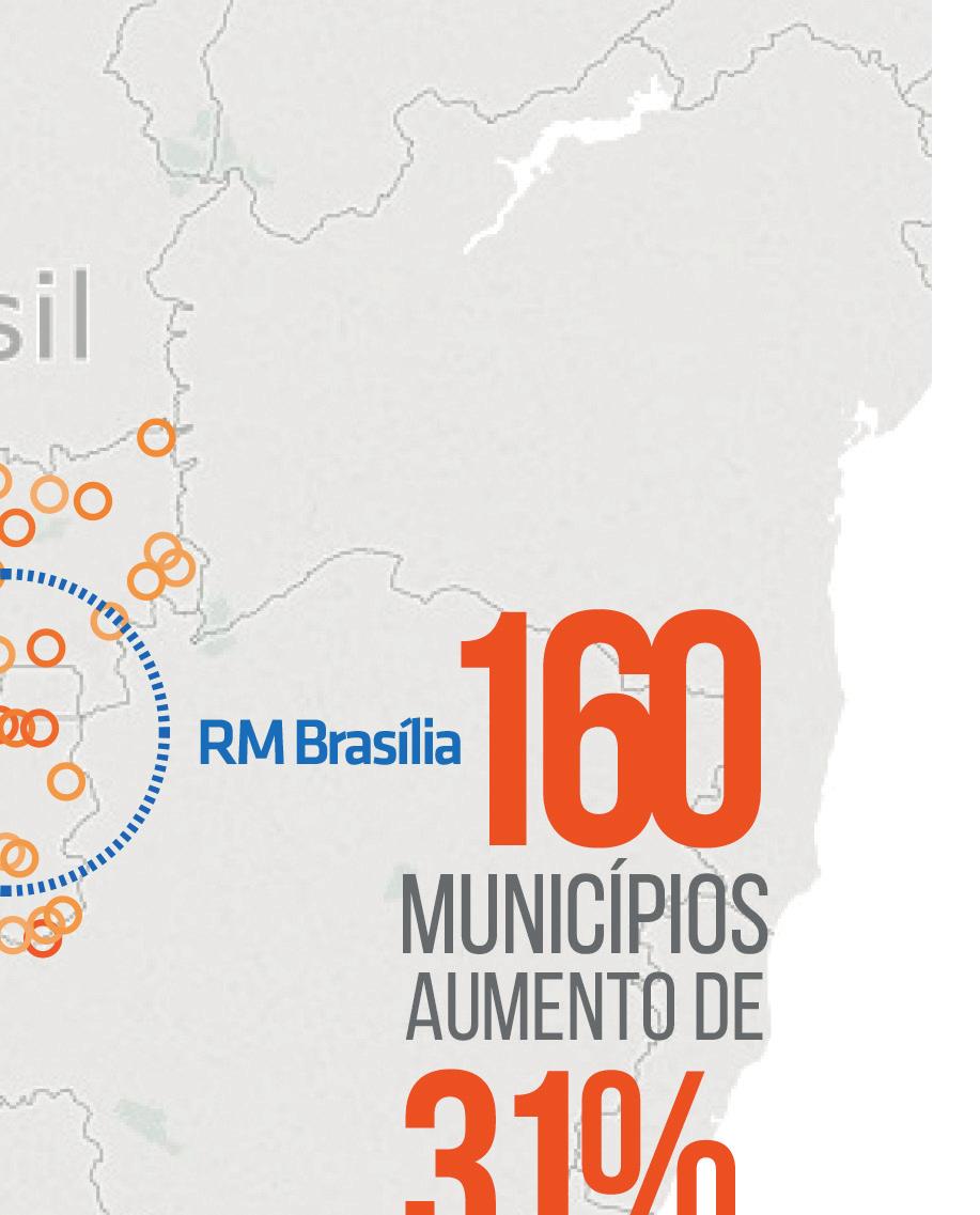 000 habitantes Municípios com Taxa Média (2013-2014-2015) de