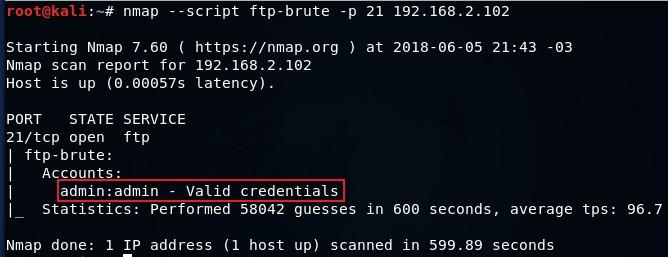 Log de registros - brute force A descoberta das credenciais possibilitou o acesso ao servidor FTP através da ferramenta filezilla client.