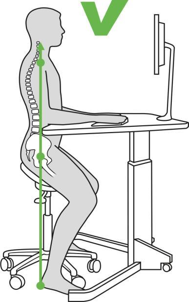 A cadeira mais indicada por fisioterapeutas, possibilita maior liberdade de movimento, diminuindo os riscos de LER (Lesão por Esforço Repetitivo).