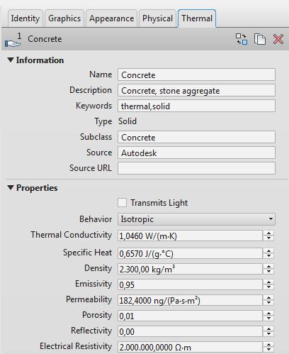 8 - Interfaces relativas aos materiais Os quadros da Figura 4.