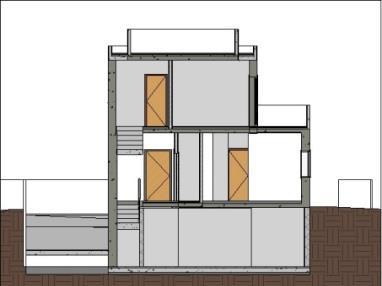 Com o modelo 3D/BIM criado, é também possível inserir, em folhas de desenho, todo o tipo de perspetivas desde o exterior ou