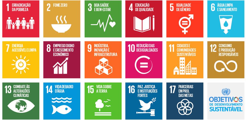 OBJETIVOS DO DESENVOLVIMENTO SUSTENTÁVEL O Futuro que Queremos (Rio+20) dispõe que a criação de objetivos e metas, tal qual aplicado em relação aos