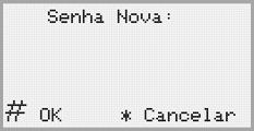 5.7. Alterar senha Opção para alterar senha principal de configuração do sistema (senha-padrão de fábrica: 888888). Obs.