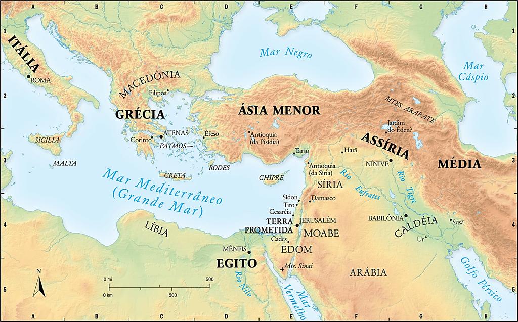 A Ásia Menor, atualmente Turquia, era uma